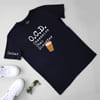 Buy Obsessive Chai Disorder Personalized Men's T-shirt - Black