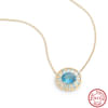 Ocean Glow 18K Gold Pendant Online