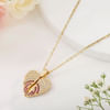 Buy Off white Jewellery Organizer With Open Heart Pendant -Personalized