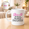 Oldest Daughter Personalized Coffee Mug Online