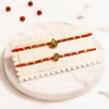 Shop Om and Ganesha Gold Toned Rakhi Set of 2