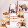 Om, Ganesha & Swastika Rakhi Hamper