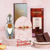 Om Rakhi with Perfume Hamper for Brother