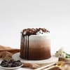 Gift Ombre Chocolate Cake  (1 Kg)