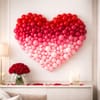 Ombre Heart Balloon Wall Decor