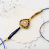 One-of-a-kind Kundan Rakhi For Bhai Online