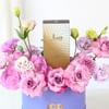 Shop Opulent Purple Blooms And Fragrance Ensemble