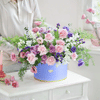 Gift Orchids and Roses Box Garden