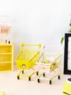 Shop Organizer Shopping Cart Shape Single Piece