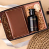 Oriental 100 ML Perfume And Leather Passport Cover Hamper For Him Online