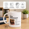 Gift Our Friendship Personalized Coffee Mug