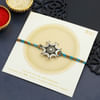 Buy Over The Moon Oxidised Metal Rakhi