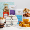 Oxidized Rakhi And Delish Delights Rakhi Hamper Online