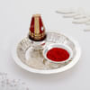 Buy Oxidized Rakhi Set Of 2 With Lebanese Baklawa