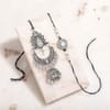 Shop Oxidized Silver Bhaiya Bhabhi Rakhi Set