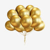Packet of 20 Gold Balloons Online