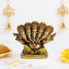 Panchmukhi Ganesha Idol in Antique Gold Finish Online