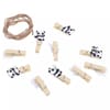 Panda - Wooden Photo Paper Clips - Set Of 10 Online