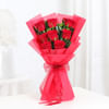 Gift Passionate Paradise - Red Roses Bouquet With Decadent Mini Cake