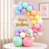 Pastel Birthday Balloon Arrangement