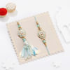 Buy Pastel Blue Meenakari Bhaiya Bhabhi Rakhi