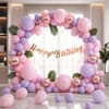 Shop Pastel Dream Birthday Party Balloon Decor Kit - 59 pcs