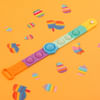 Gift Pastel Hues Pop it Rakhi Band for Kids