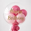 Gift Pastel Pink Happy Birthday Balloon Arrangement