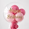 Gift Pastel Pink Happy Birthday Balloon Bouquet