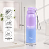 Gift Patakha Vibes Personalized Purple Steel Water Bottle