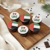 Gift Patriotic UAE National Day Cupcakes- Set Of 6