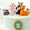 Buy Paw Paradise Fondant Cake (2 Kg)