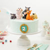 Paw Paradise Fondant Cake (2 Kg) Online