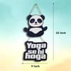 Buy Peaceful Panda Yoga Wall Hanging