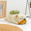 Buy Peaceful Succulent & Pup-Shaped Planter Gift