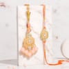 Gift Peach Bhaiya Bhabhi Rakhi & Kids Unicorn, Captain America Rakhi