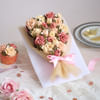 Peach Buttercream Cupcakes Bouquet Online