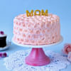 Buy Peach Rosette Cream Cake For Mom (1 Kg)
