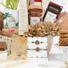 Shop Peacock Rakhi And Chocolate Bliss Hamper