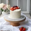 Pearl-Kissed Berry Delight Cake (500 Gm)