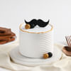 Pearly Moustache Cake (300 gm) Online