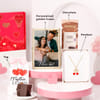 Gift Pendant, Photo Frame, And Chocolate Hamper