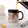 Gift Penguin Plushie with Magic Mug Gift for Rakhi