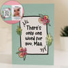 Perfect Mom Mirror Greeting Card Online