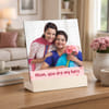 Gift Personalised Mom's Forever Love Wooden Photo Frame