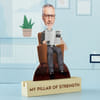 Gift Personalised My Pillar of Strength Grandpa Caricature