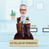 Personalised My Pillar of Strength Grandpa Caricature Online