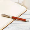 Gift Personalised Pen with Brown Metallic Finish