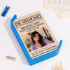 Shop Personalised Sister Newspaper Acrylic Photo Frame
