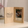 Personalize Memories Wooden Photo Frame For Rakhi
